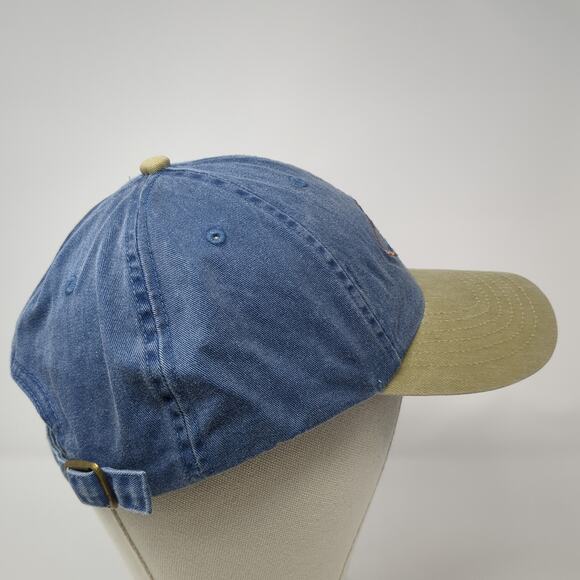 Sarasota Slideback Baseball Cap Multicolor One Size Adjustable Embroidered Denim - Picture 5 of 10